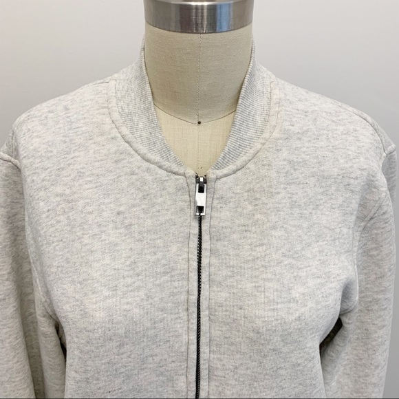 Who What Wear Oversized Fleece Bomber Jacket - Picture 3 of 11